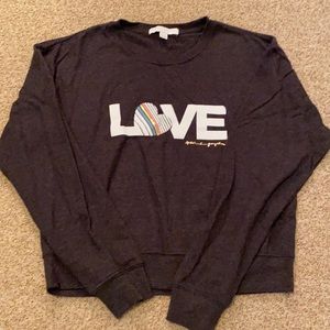 Spiritual Gangster Cropped Sweatshirt